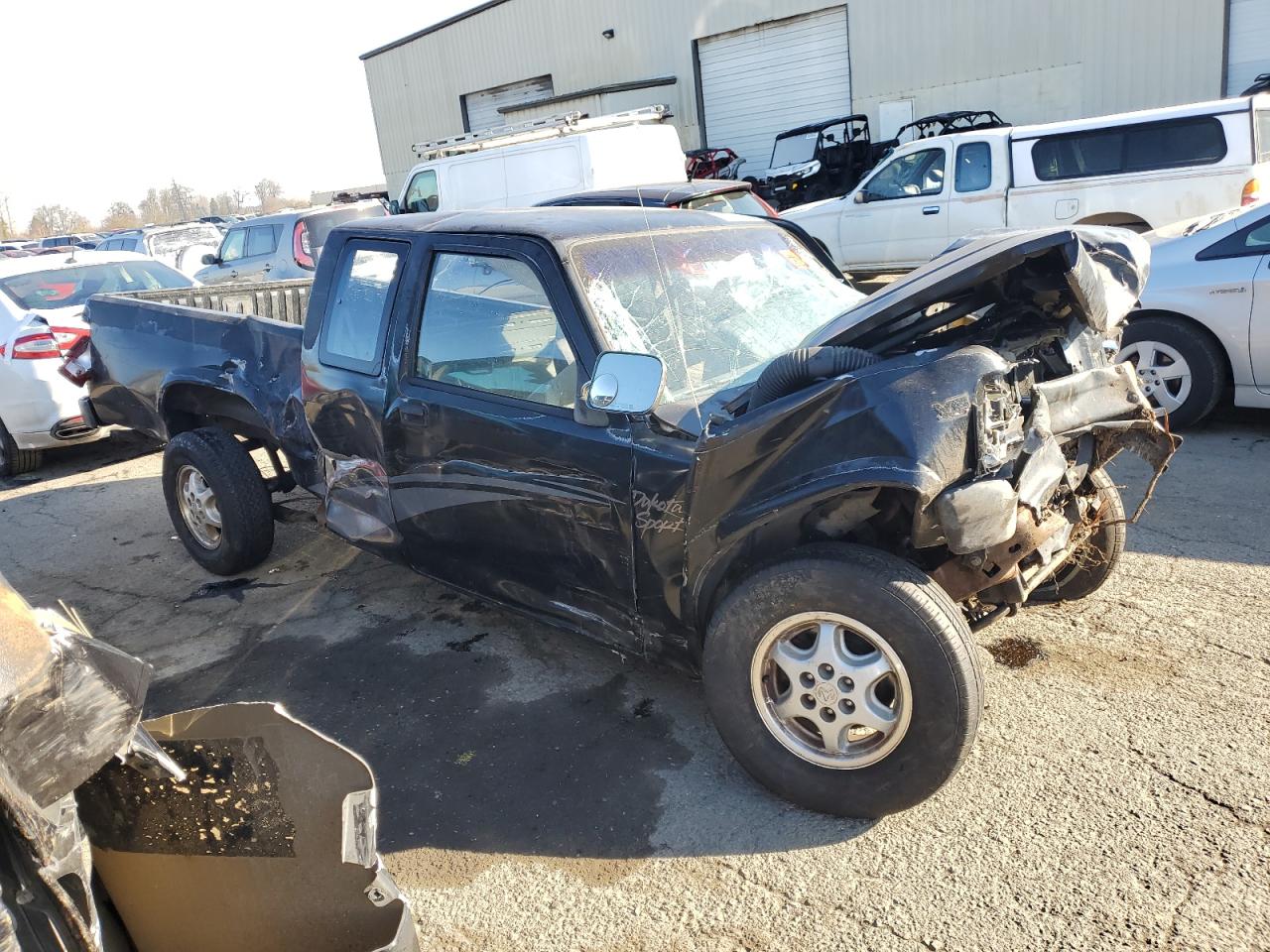 1994 Dodge Dakota VIN 1B7GL23X8RW148921 Copart auction photo, all over damage thumbnail 4