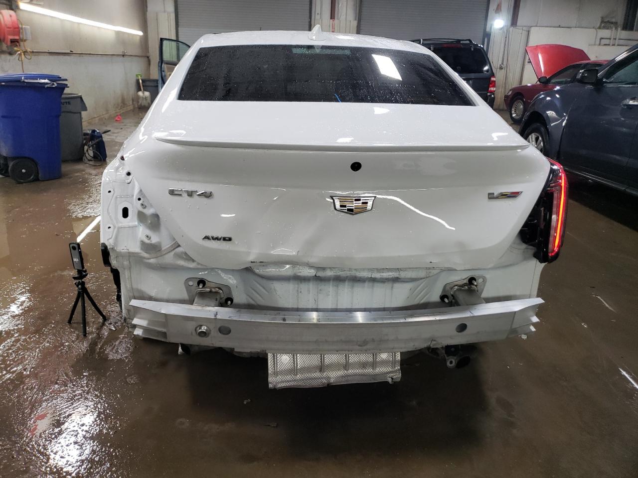 2023 Cadillac CT4 VIN 1G6DH5RL6P0125456 Copart auction photo, front end / rear end damage thumbnail 6