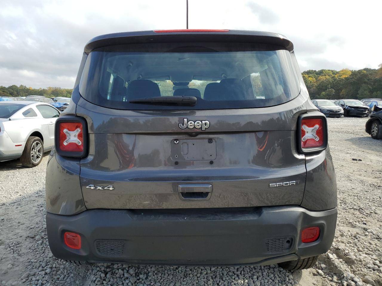 2019 Jeep Renegade VIN ZACNJBABXKPJ98322 Copart auction photo, side damage thumbnail 6