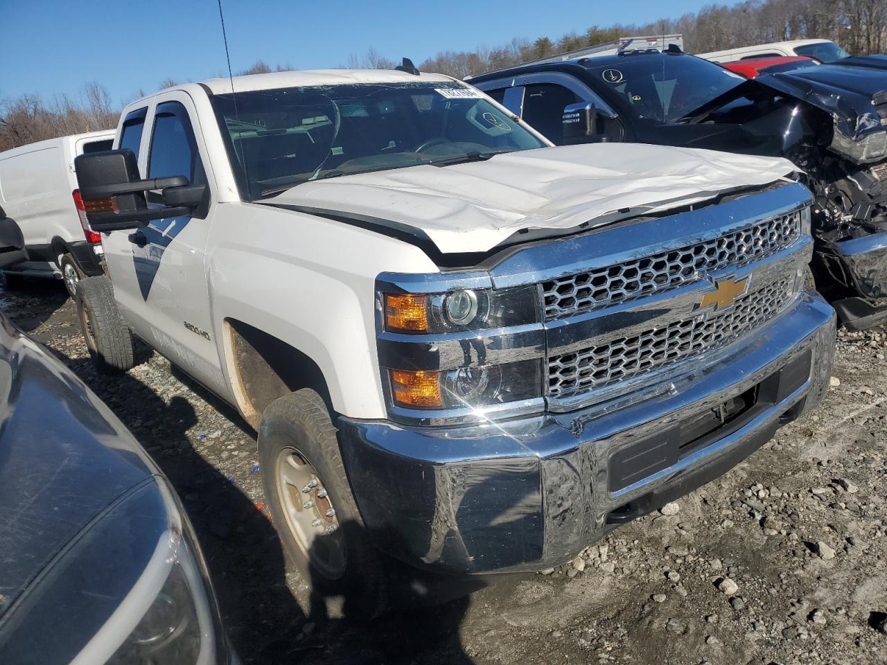 2019 Chevrolet Silverado VIN 2GC2CREGXK1127291 Copart auction photo, all over damage thumbnail 4