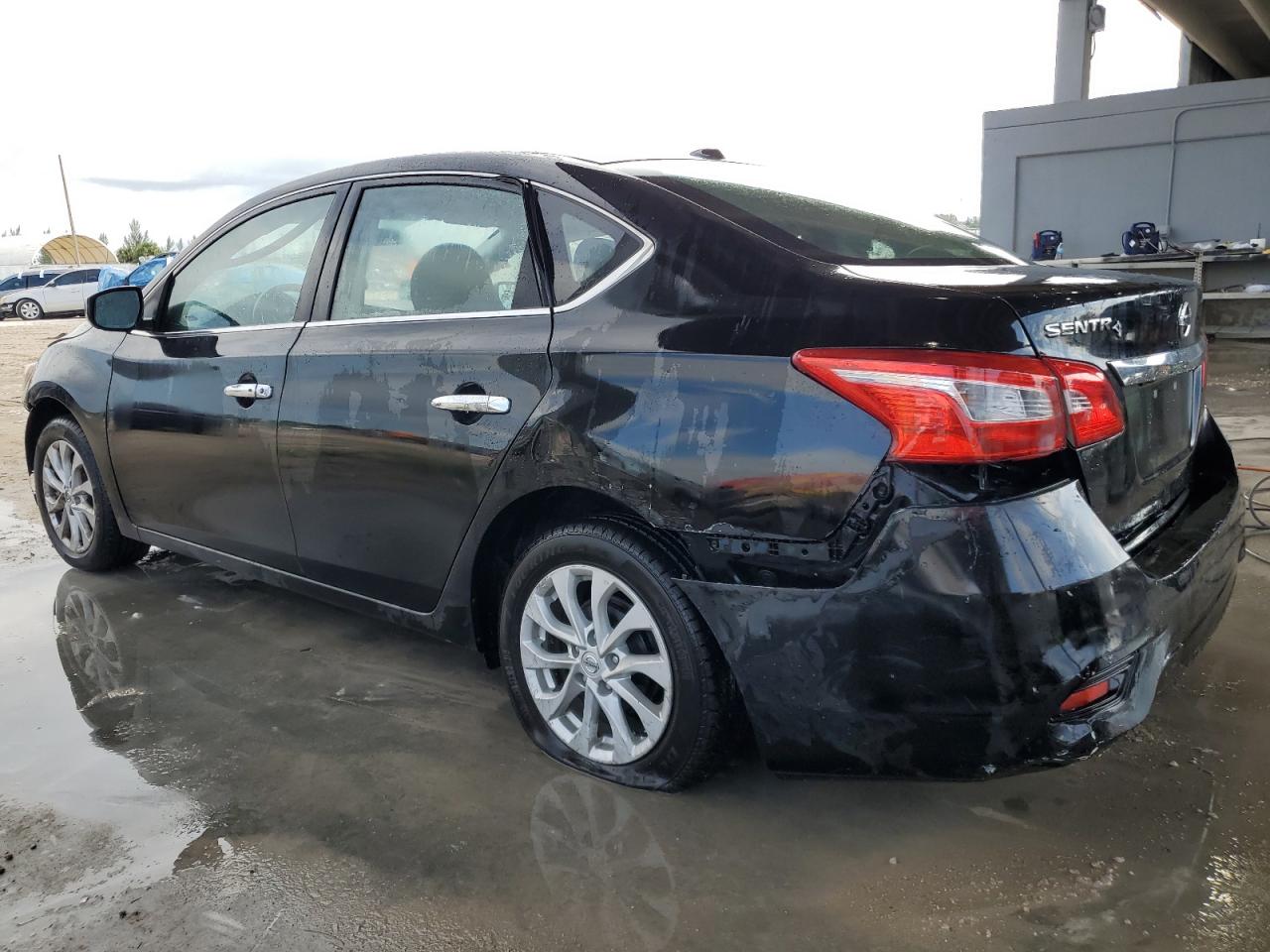 2019 Nissan Sentra VIN 3N1AB7AP4KL623908 Copart auction photo, all over damage thumbnail 2