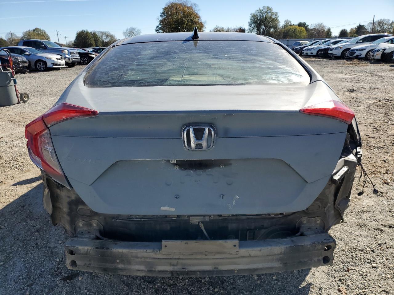 2017 Honda Civic VIN 19XFC2F79HE066177 Copart auction photo, vandalism / all over damage thumbnail 6