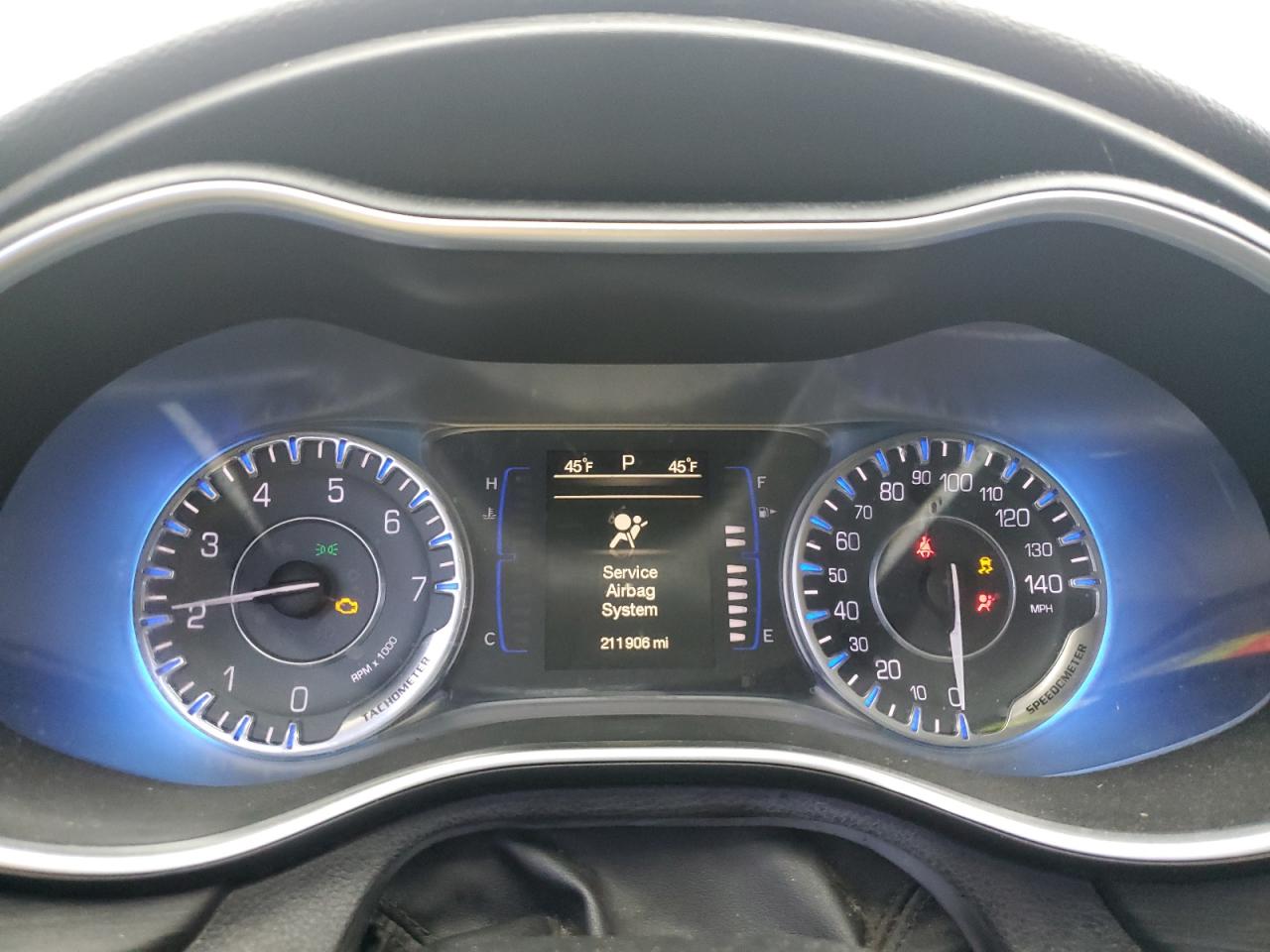 2015 Chrysler 200 VIN 1C3CCCAB1FN571180 Copart auction photo, front end damage thumbnail 9