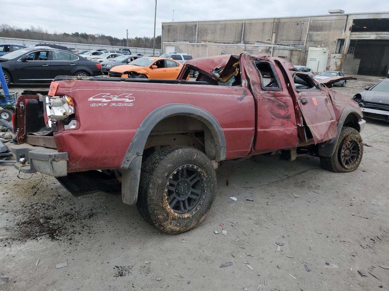 1999 Ford Ranger VIN 1FTZR15V9XTA20960 Copart auction photo, all over damage thumbnail 3