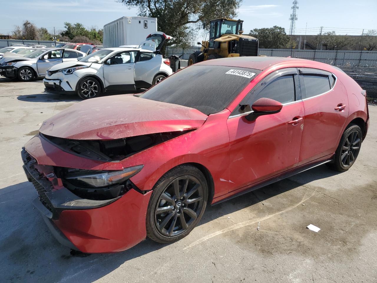 2022 Mazda 3 VIN JM1BPAML4N1514465 - Copart auction photo