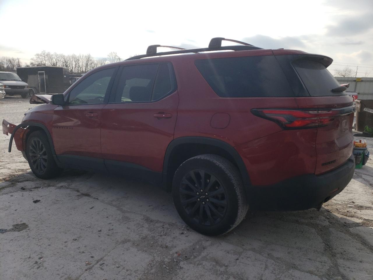 2022 Chevrolet Traverse VIN 1GNERJKW9NJ136221 Copart auction photo, front end damage thumbnail 2