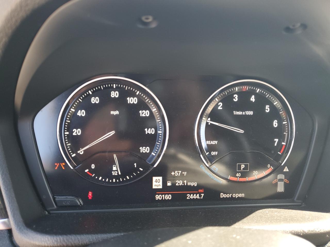 2018 BMW X2 VIN WBXYJ5C30JEF80301 Copart auction photo, side / rear end damage thumbnail 9