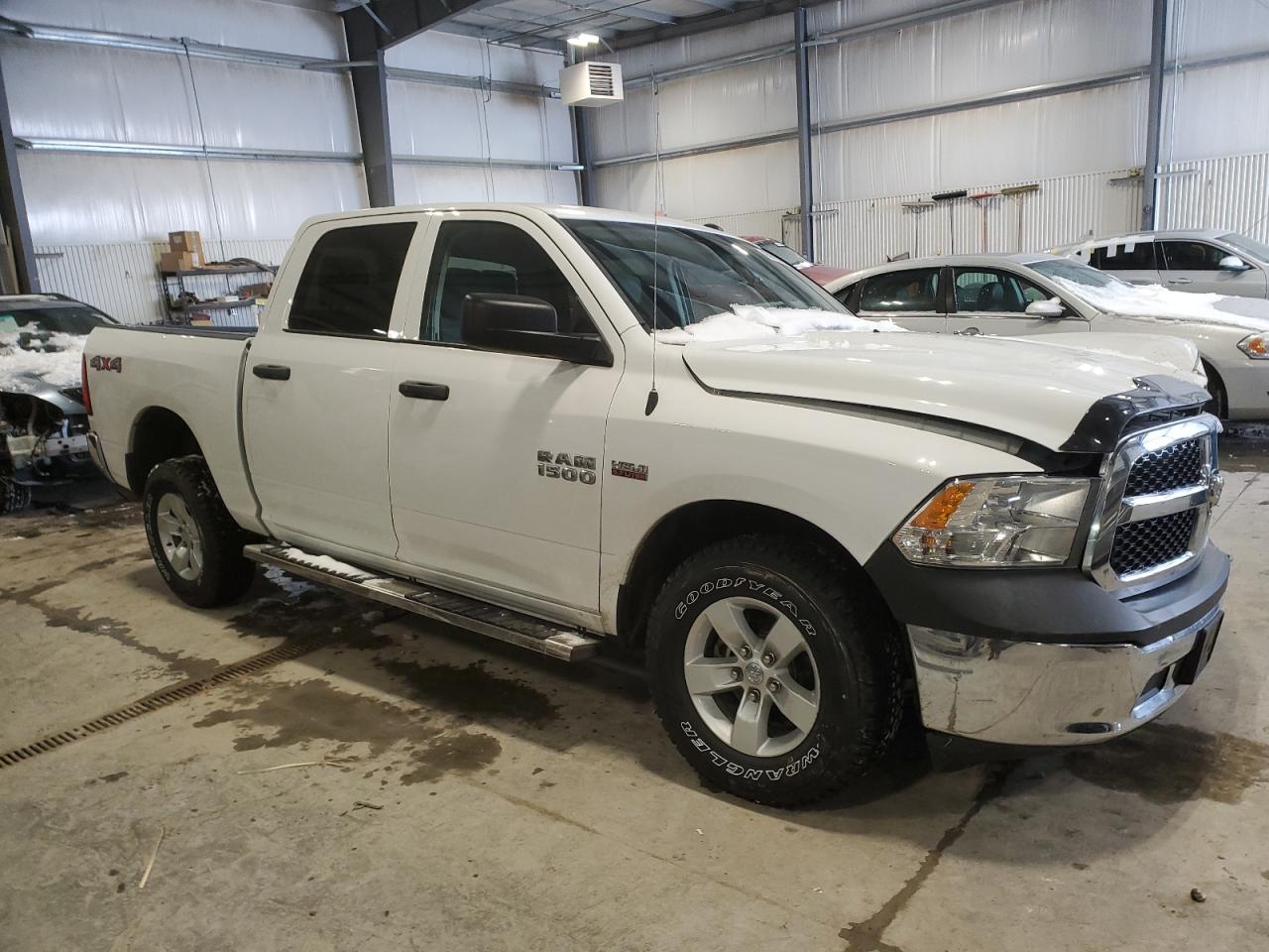 2018 RAM 1500 VIN 3C6RR7KT9JG207651 Copart auction photo, front end damage thumbnail 4