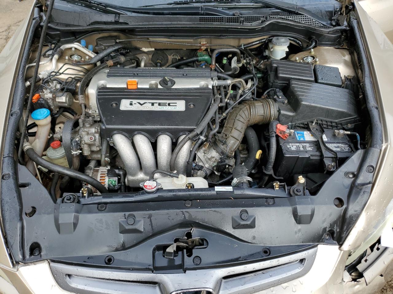 2004 Honda Accord VIN 1HGCM564X4A154158 Copart auction photo, front end damage thumbnail 11