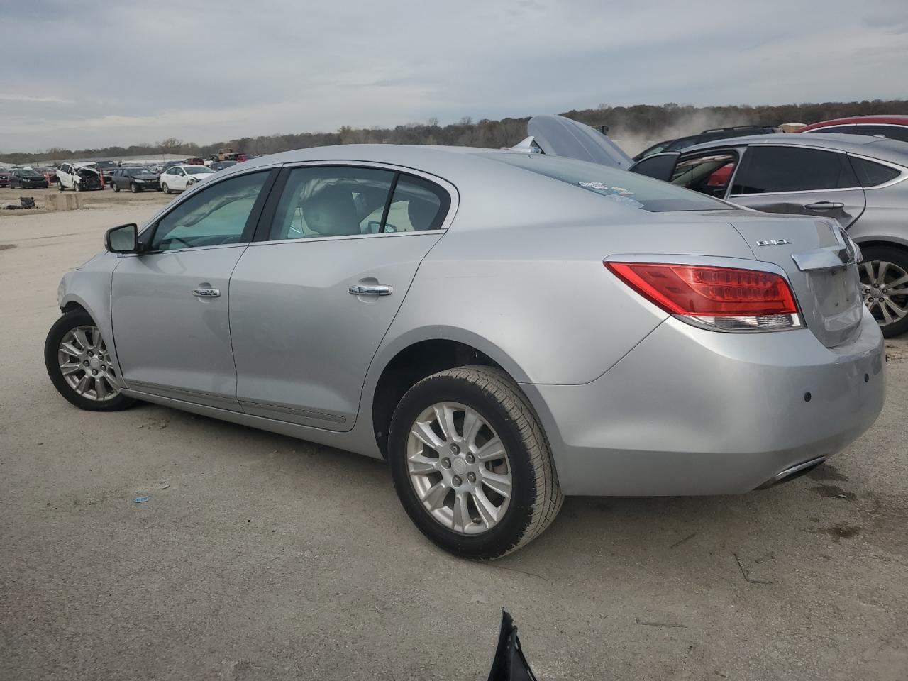 2012 Buick LaCrosse VIN 1G4GB5E31CF123134 Copart auction photo, front end / undercarriage damage thumbnail 2