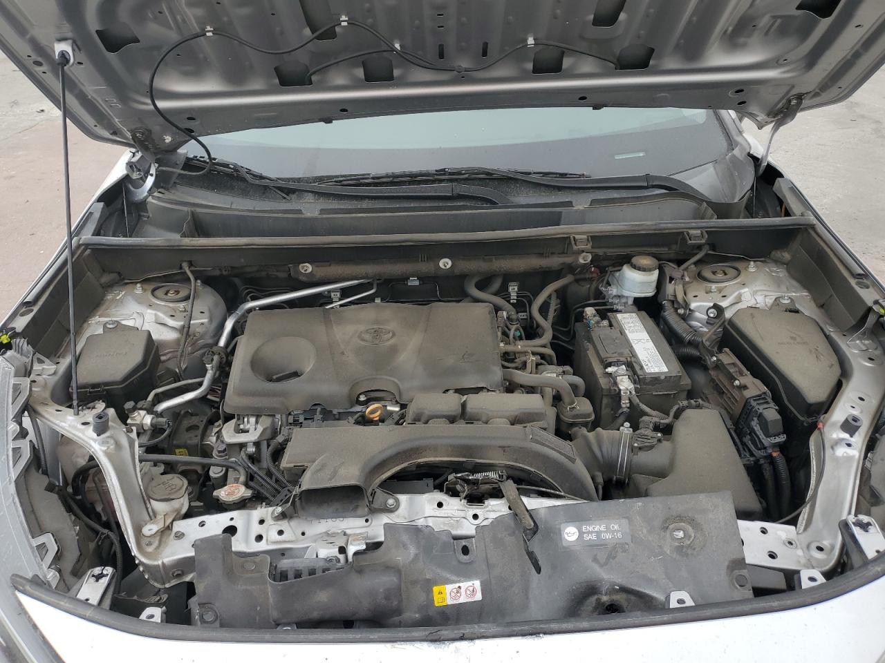 2019 Toyota RAV 4 VIN 2T3W1RFV4KC017334 Copart auction photo, front end damage thumbnail 12