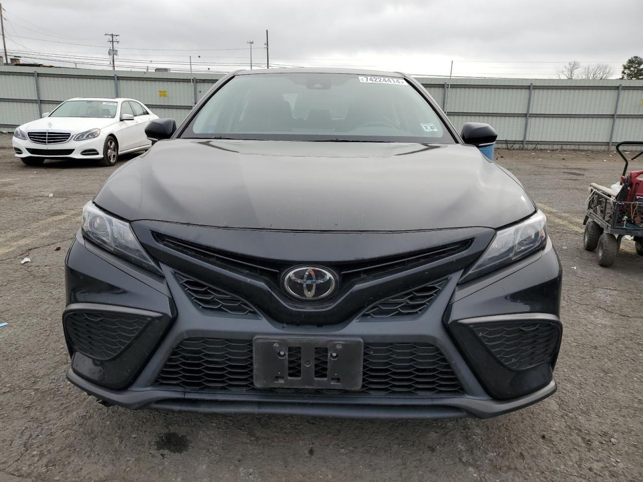 2022 Toyota Camry VIN 4T1G11BK1NU069484 Copart auction photo, undercarriage damage thumbnail 5