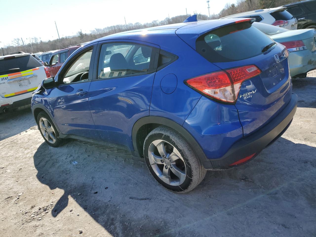 2018 Honda HR-V VIN 3CZRU6H37JM706467 Copart auction photo, front end damage thumbnail 2