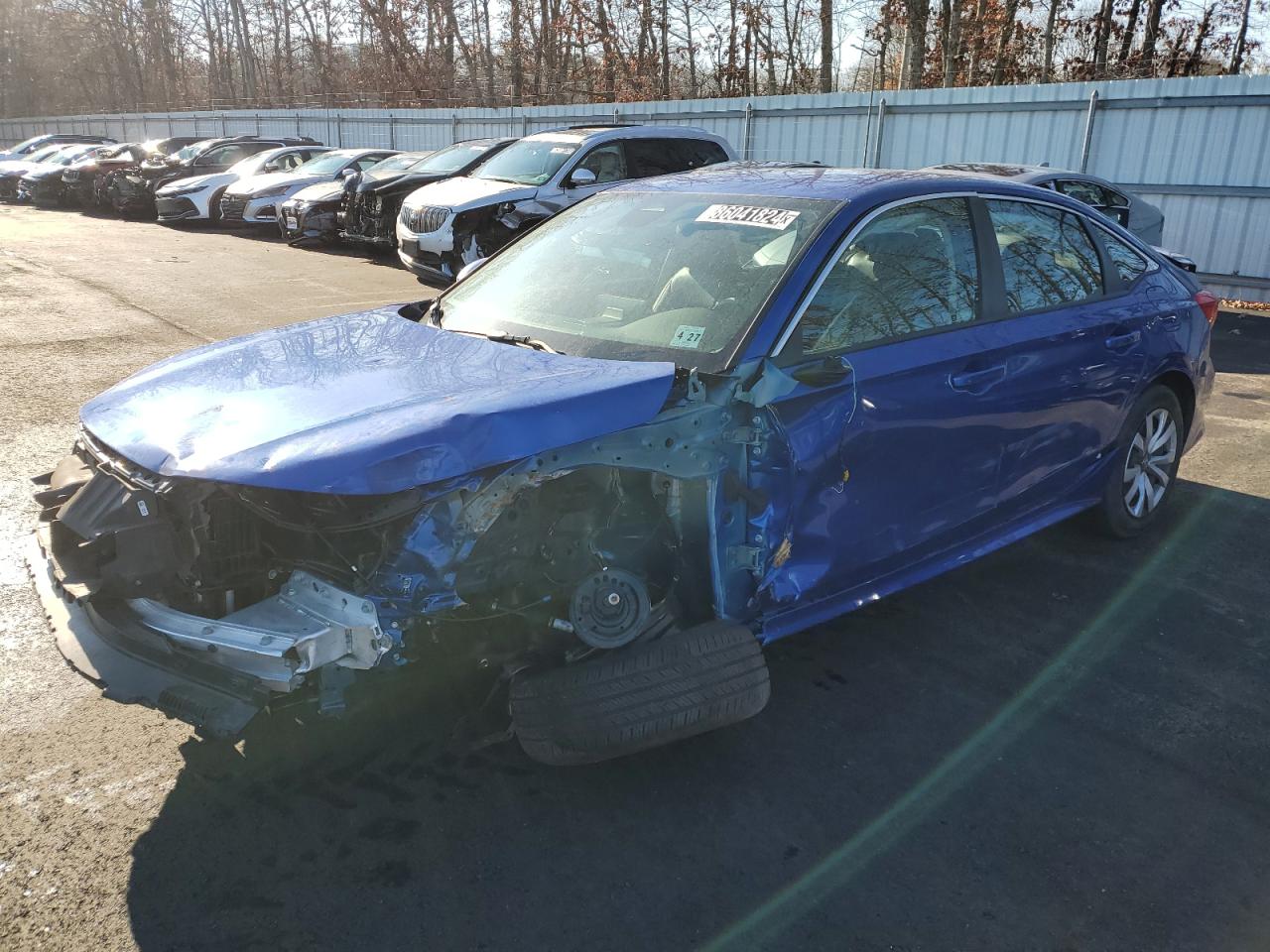 2022 Honda Civic VIN 2HGFE2F20NH574702