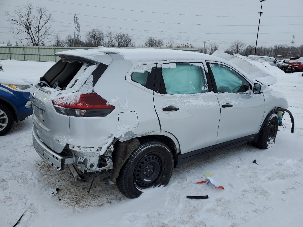 2018 Nissan Rogue VIN KNMAT2MV5JP505845 Copart auction photo, all over / burn - engine damage thumbnail 3