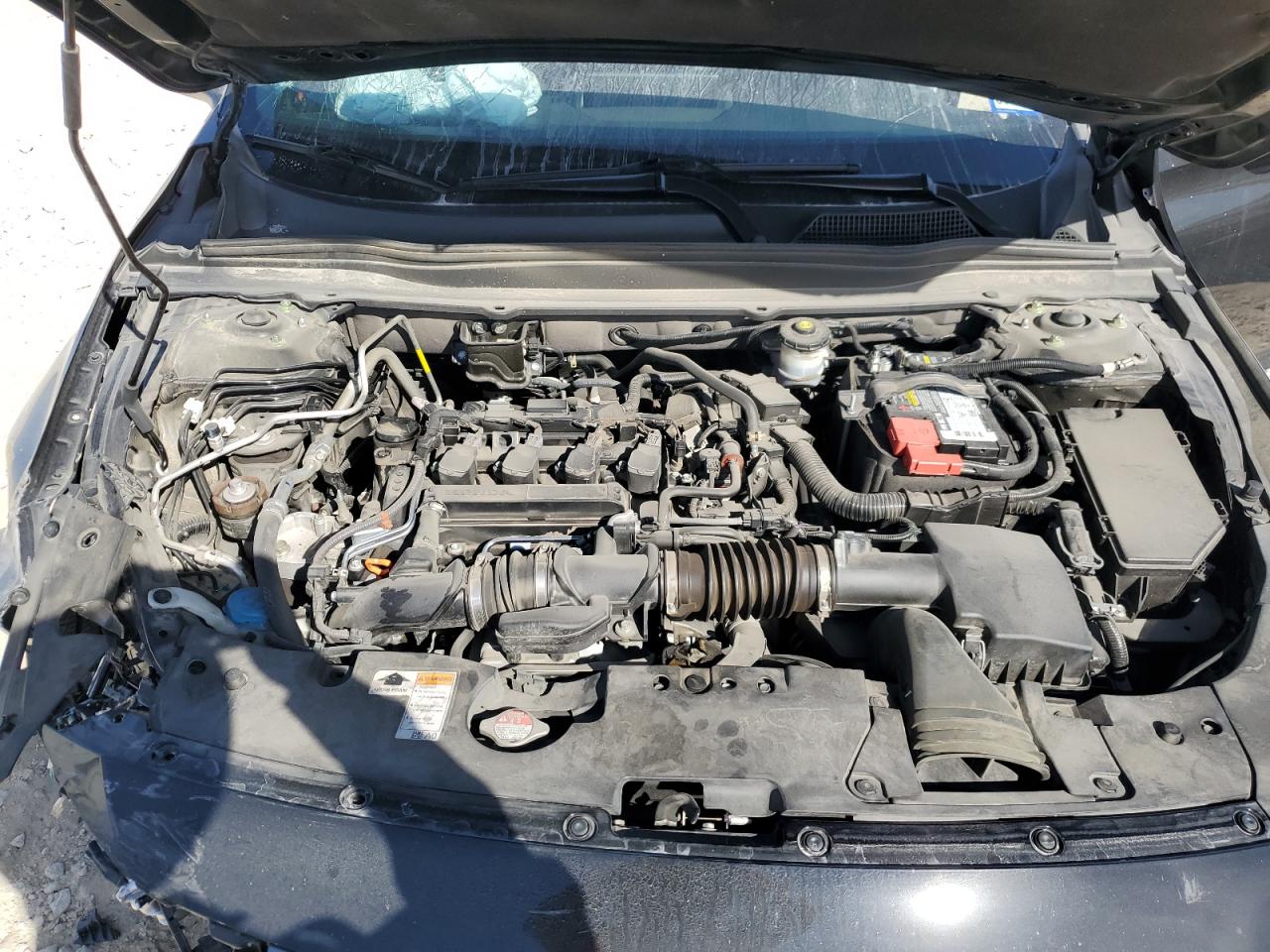2021 Honda Accord VIN 1HGCV1F31MA110207 Copart auction photo, frame damage / front end damage thumbnail 11