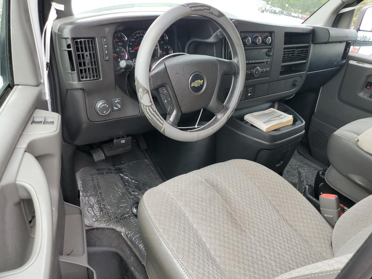 2012 Chevrolet Express VIN 1GAZG1FG5C1183156 Copart auction photo, all over damage thumbnail 8