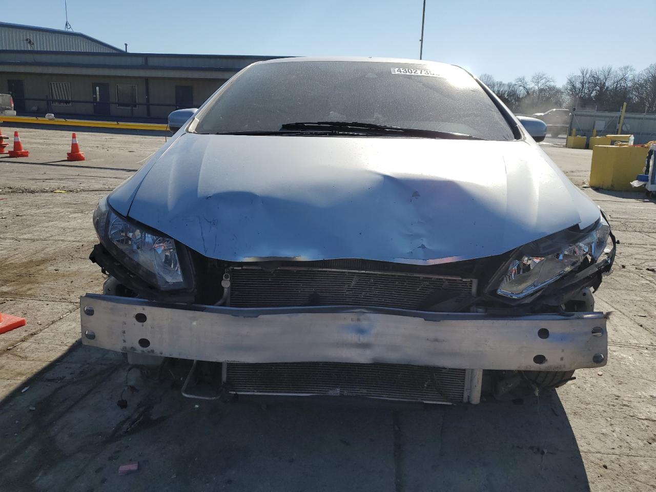 2015 Honda Civic VIN 19XFB4F34FE200277 Copart auction photo, frame damage / front end damage thumbnail 5