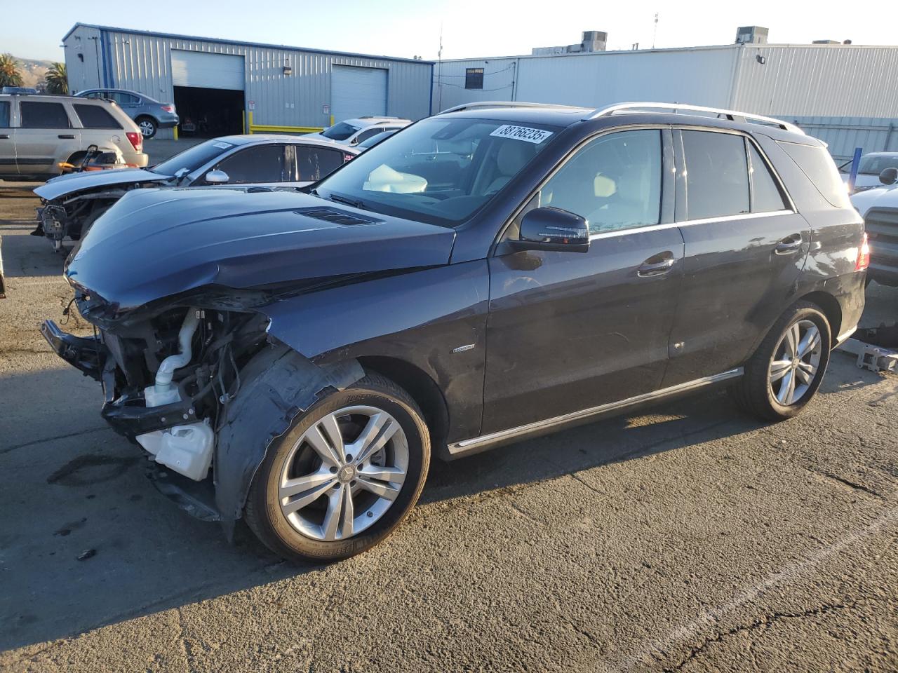 2012 Mercedes-Benz M-klasse VIN 4JGDA2EB2CA042233