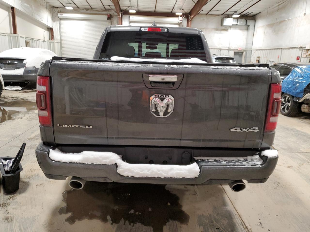 2020 RAM 1500 VIN 1C6SRFHTXLN413543 Copart auction photo, side damage thumbnail 6