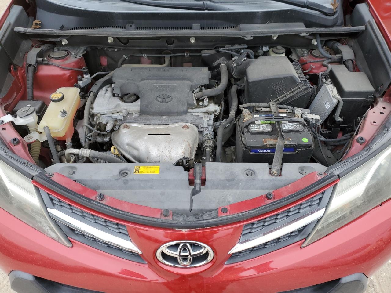 2015 Toyota RAV 4 VIN 2T3WFREV8FW138150 Copart auction photo, rear end / front end damage thumbnail 12