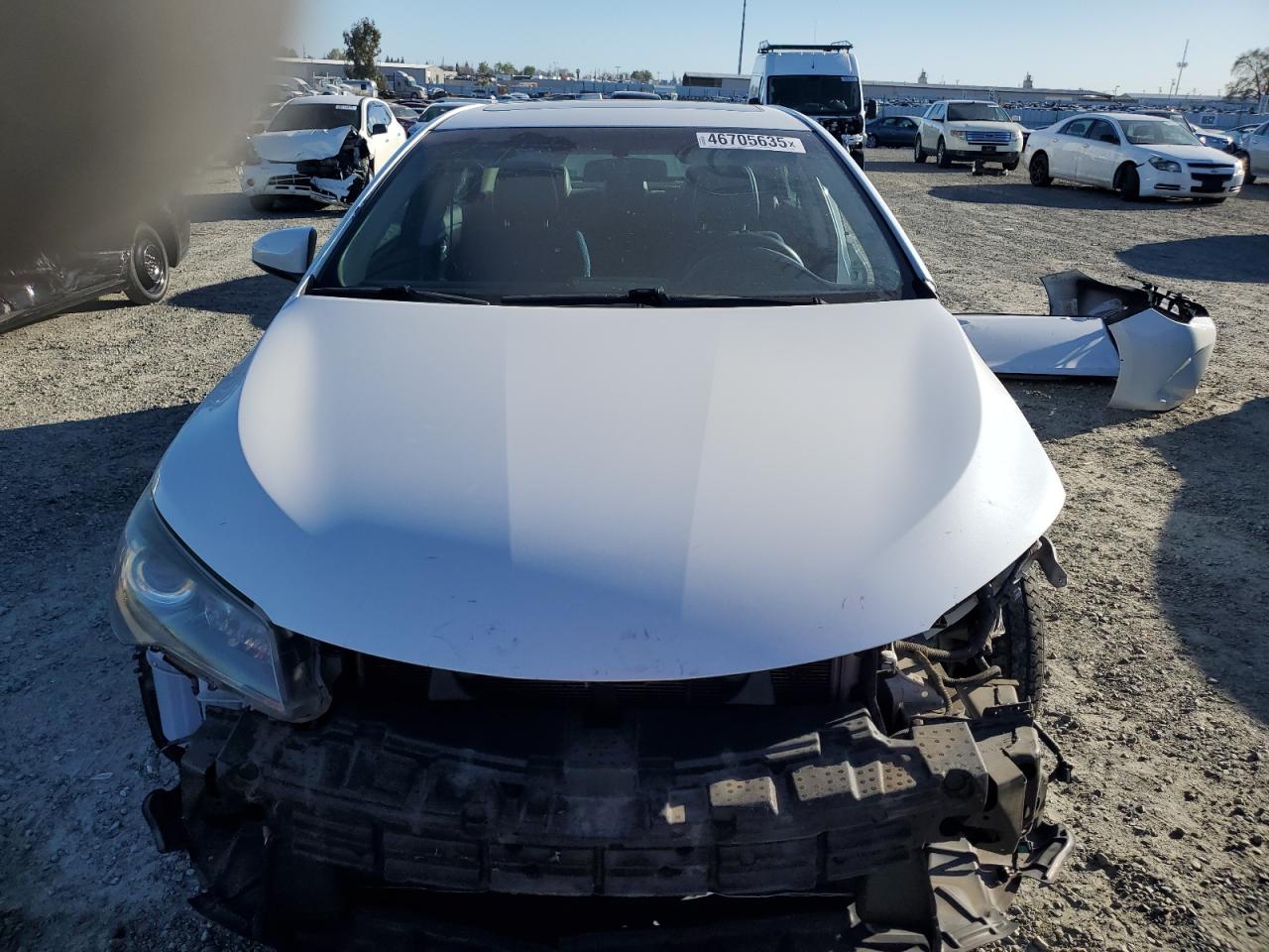 2016 Toyota Camry VIN 4T1BF1FK6GU153566 Copart auction photo, front end / side damage thumbnail 5