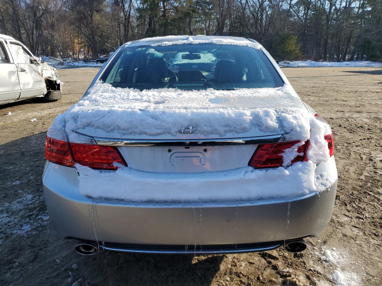2015 Honda Accord VIN 1HGCR3F94FA013297 Copart auction photo, side / front end damage thumbnail 6