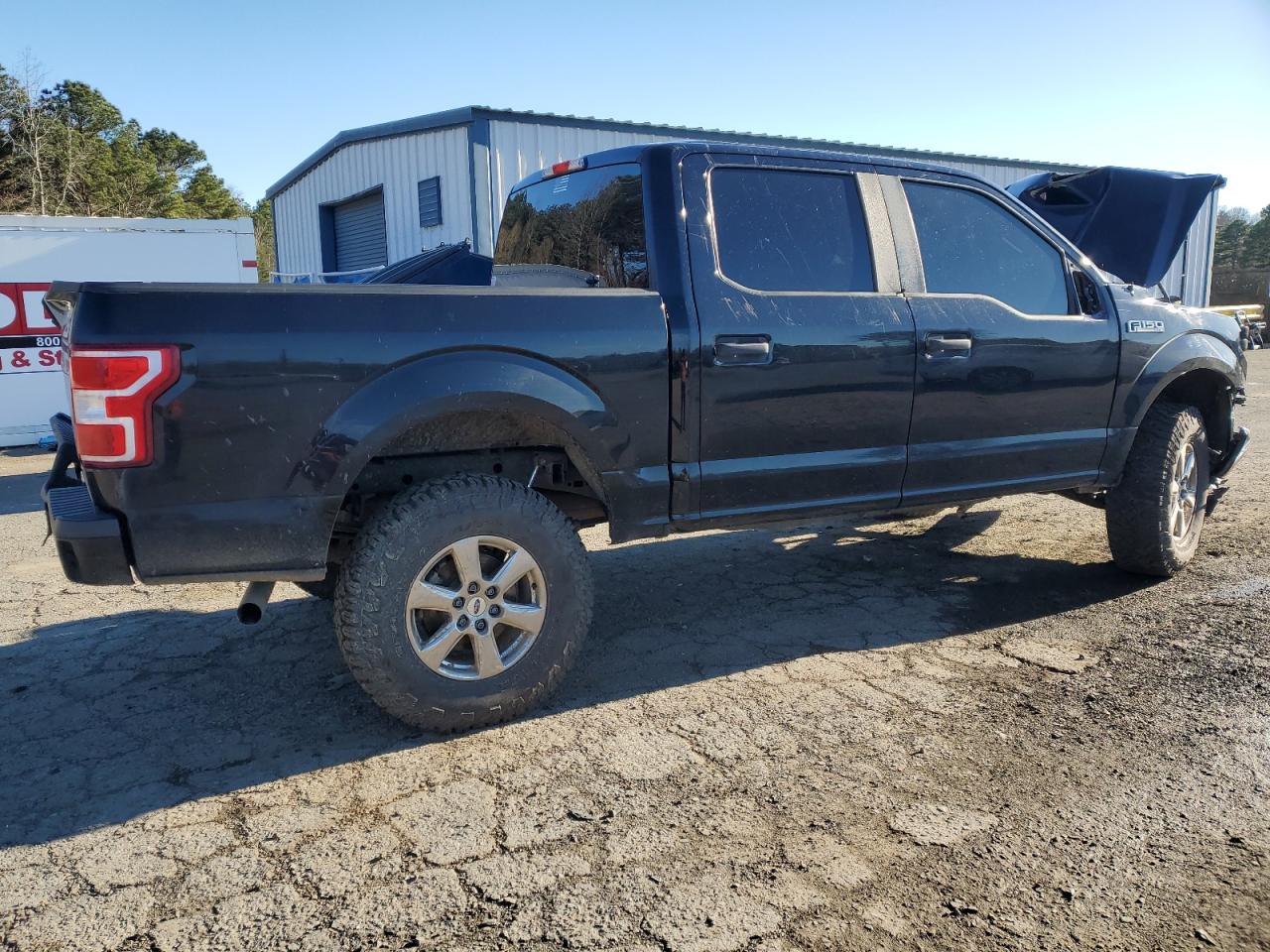 2018 Ford F-150 VIN 1FTEW1CG6JKC70178 Copart auction photo, all over damage thumbnail 3