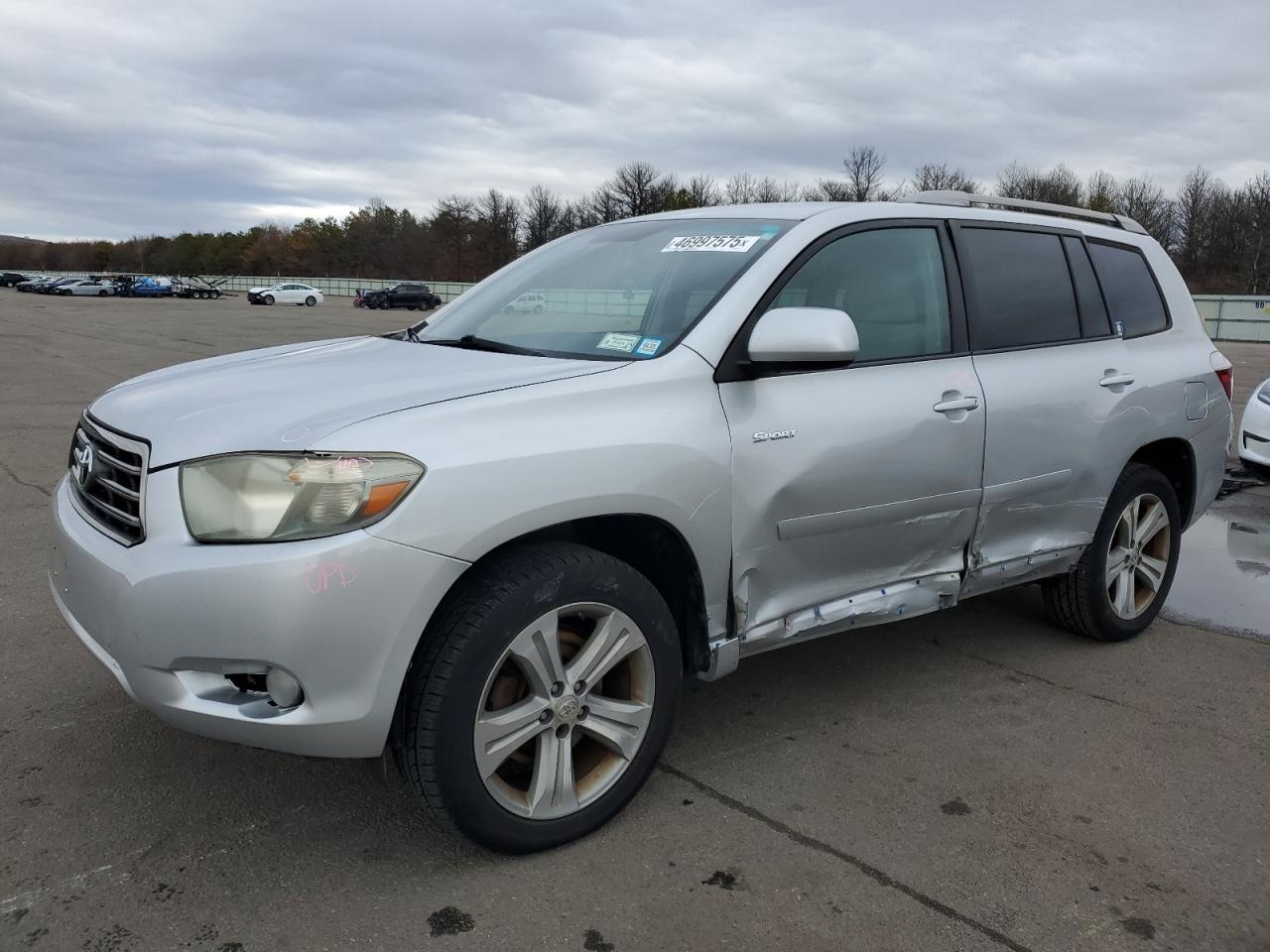 2008 Toyota Highlander VIN JTEES43A782004196