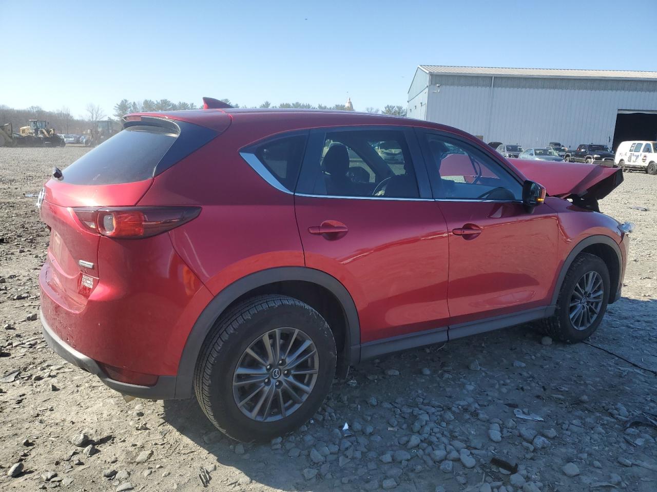 2019 Mazda CX-5 VIN JM3KFBCM2K1699900 Copart auction photo, front end / rear end damage thumbnail 3
