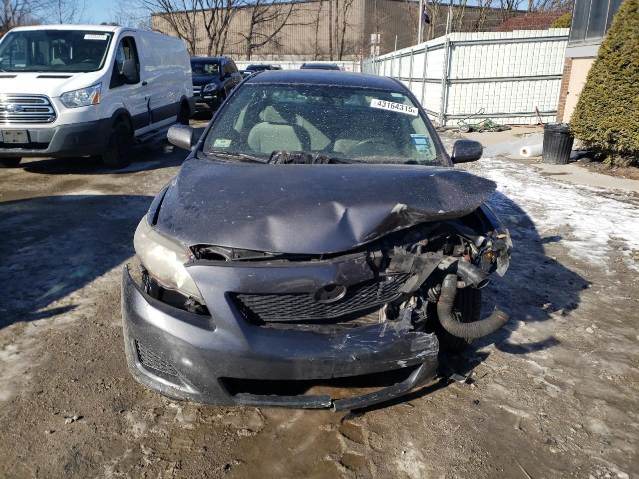 2009 Toyota Corolla VIN JTDBL40E499040755 Copart auction photo, front end damage thumbnail 5