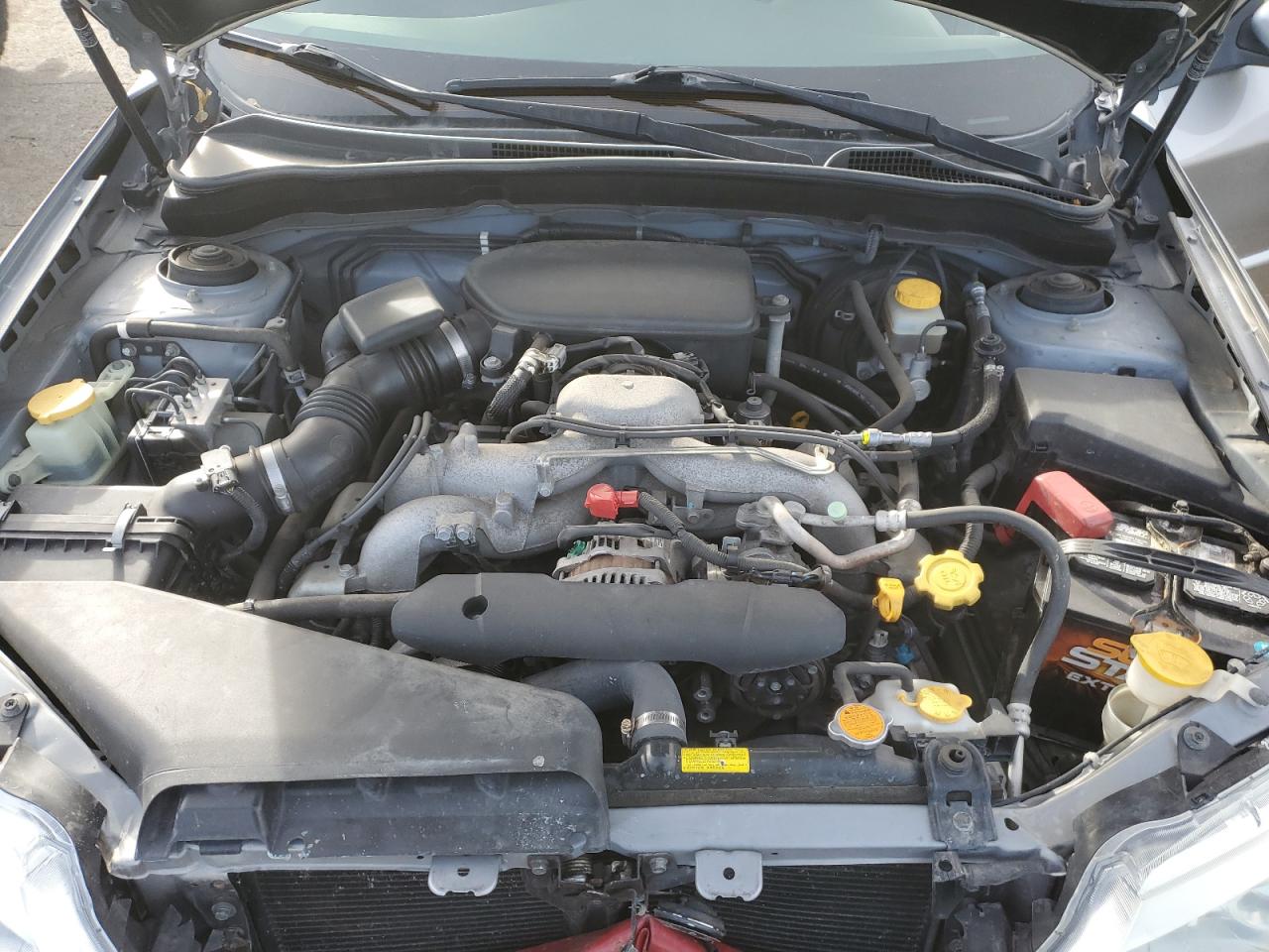 2008 Subaru Impreza VIN JF1GH63638H827133 Copart auction photo, front end damage thumbnail 11
