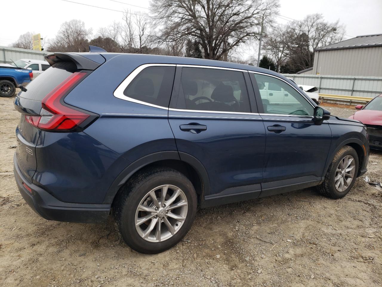2024 Honda CR-V VIN 2HKRS4H75RH406592 Copart auction photo, front end / side damage thumbnail 3