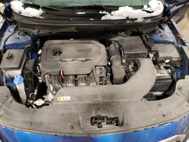 2016 Hyundai Sonata VIN 5NPE24AF3GH405485 Copart auction photo, rear end / vandalism damage thumbnail 11