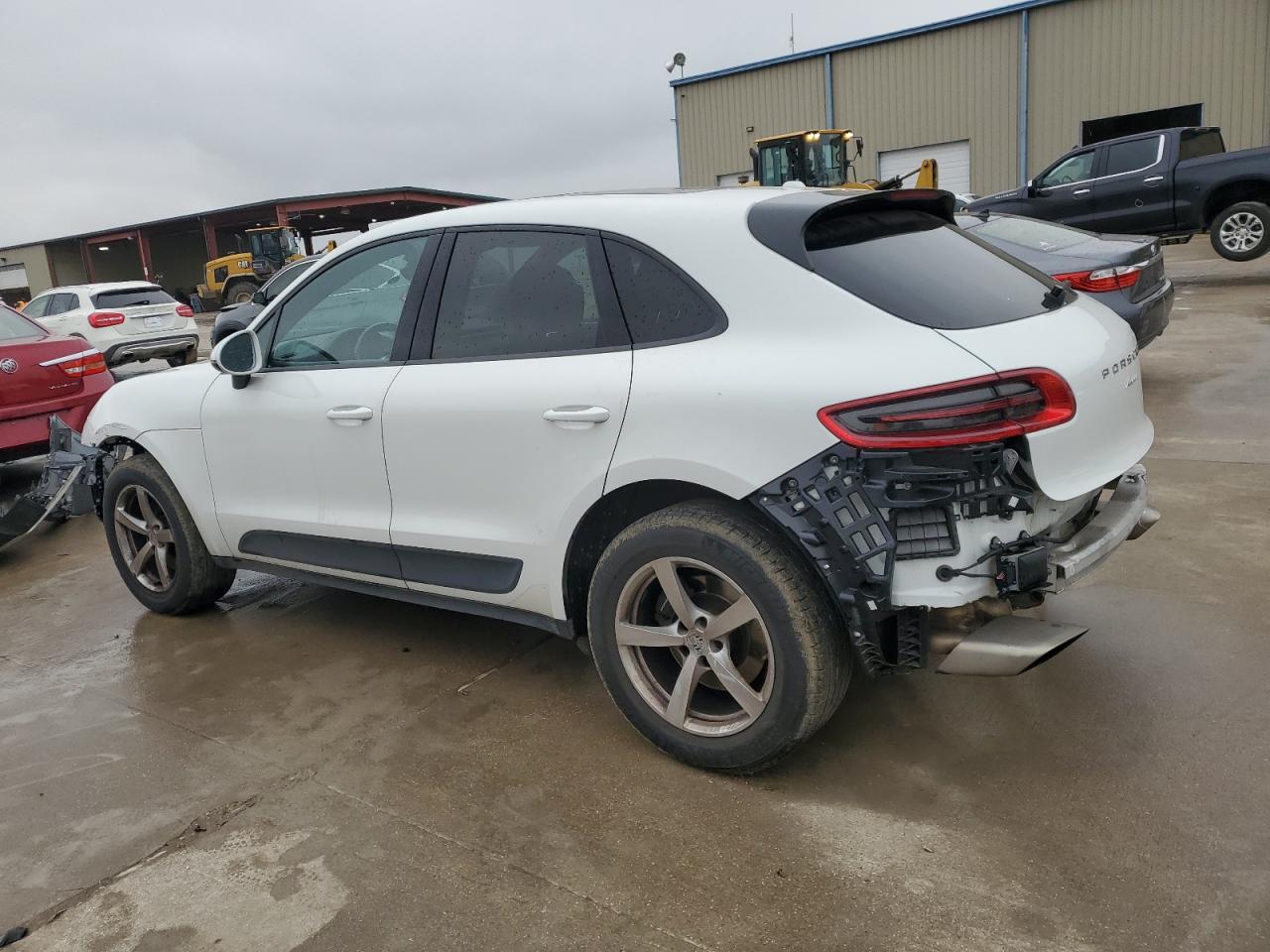 2017 Porsche Macan VIN WP1AA2A56HLB82139 Copart auction photo, front end / rear end damage thumbnail 2