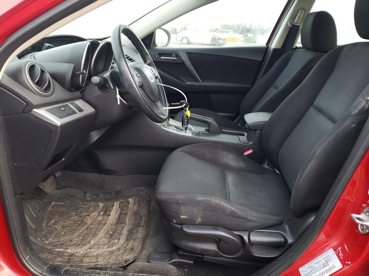2011 Mazda 3 VIN JM1BL1VG7B1481356 Copart auction photo, front end damage thumbnail 7