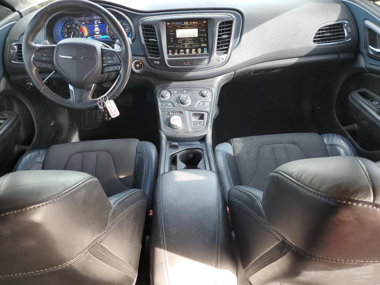 2015 Chrysler 200 VIN 1C3CCCBB7FN547397 Copart auction photo, side damage thumbnail 8