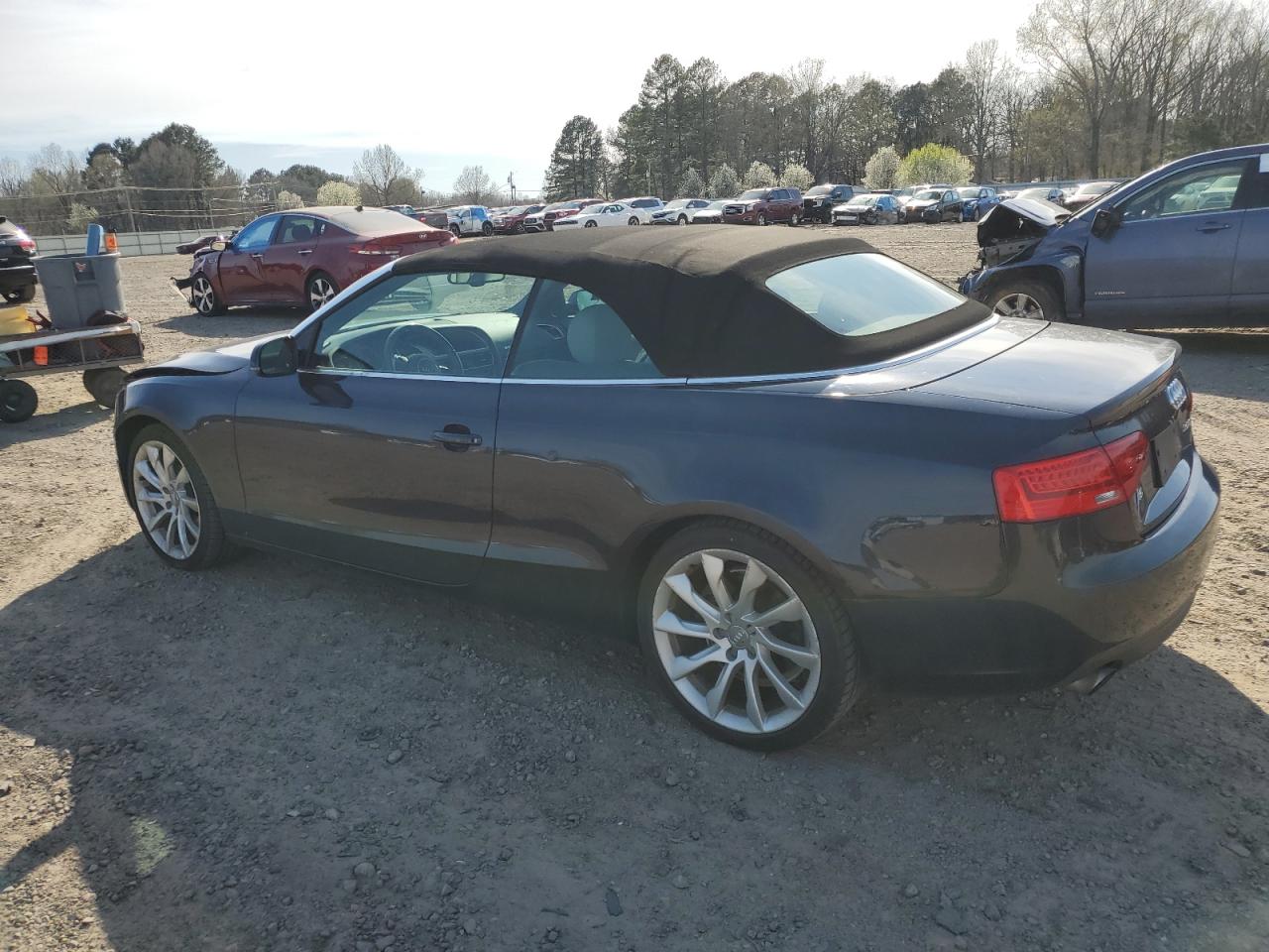 2013 Audi A5 VIN WAUJFAFH5DN007540 Copart auction photo, front end / minor dent/scratches damage thumbnail 2
