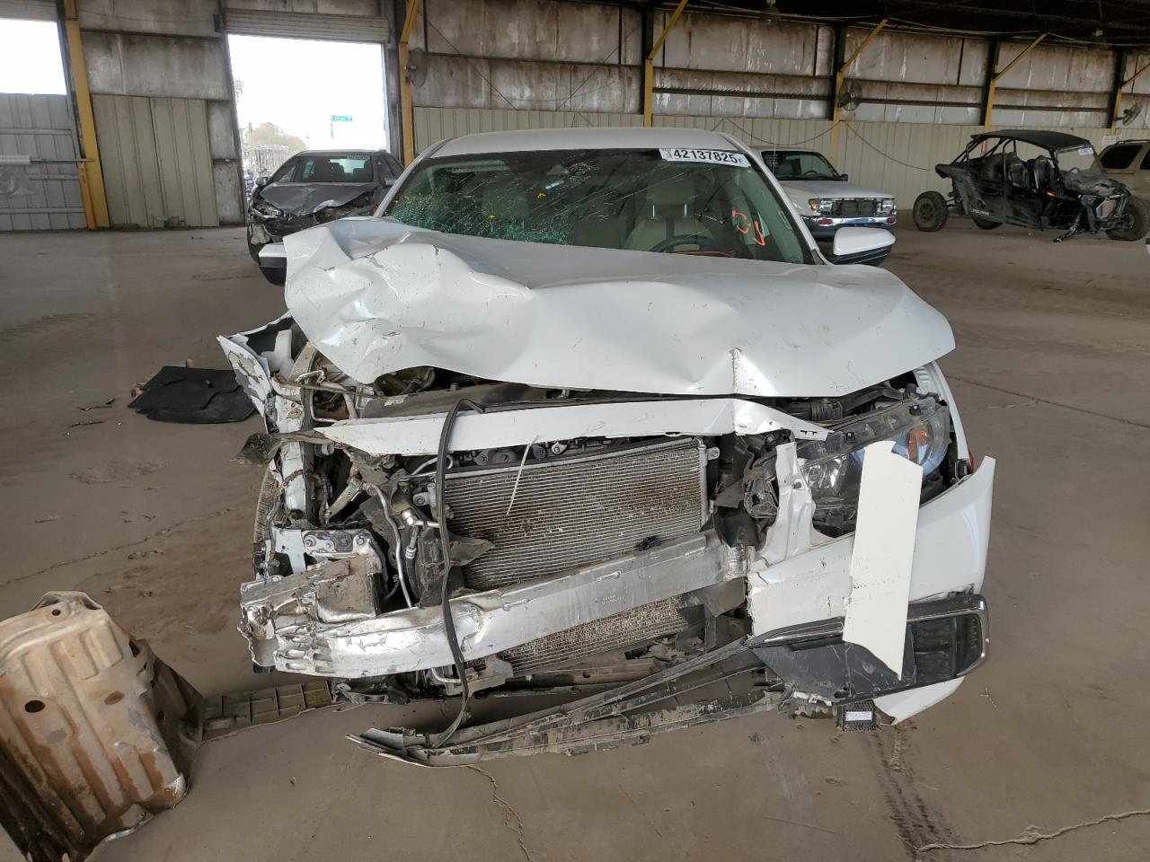 2019 Honda Civic VIN 19XFC2F65KE002121 Copart auction photo, front end damage thumbnail 5