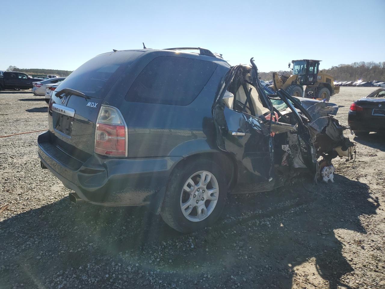 2005 Acura MDX VIN 2HNYD18855H530758 Copart auction photo, all over damage thumbnail 3