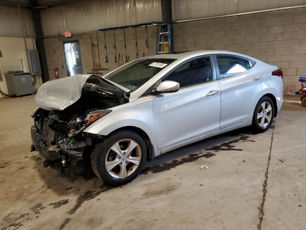 2016 Hyundai Elantra VIN KMHDH4AEXGU566595