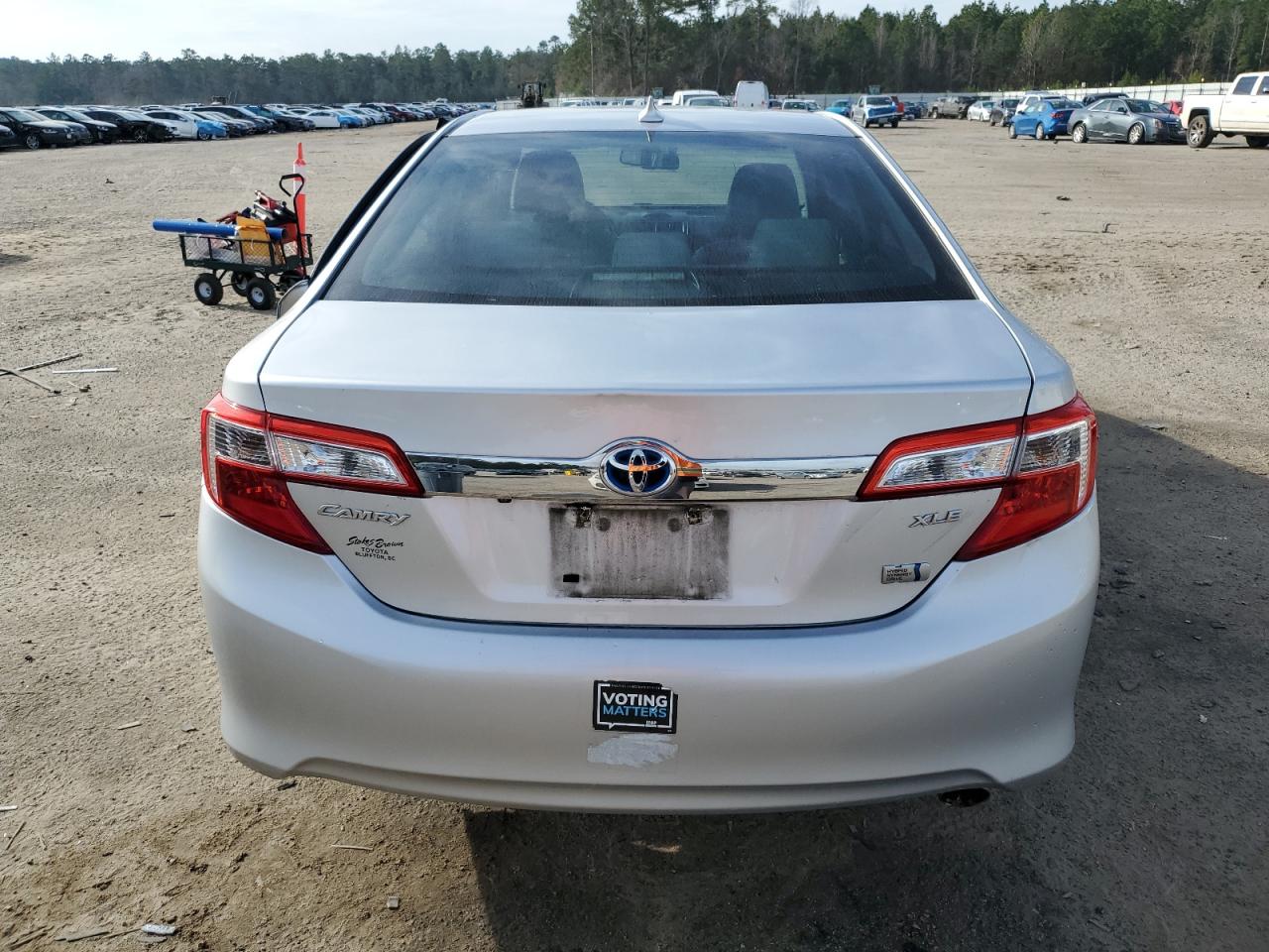 2012 Toyota Camry VIN 4T1BD1FK1CU030029 Copart auction photo, side damage thumbnail 6