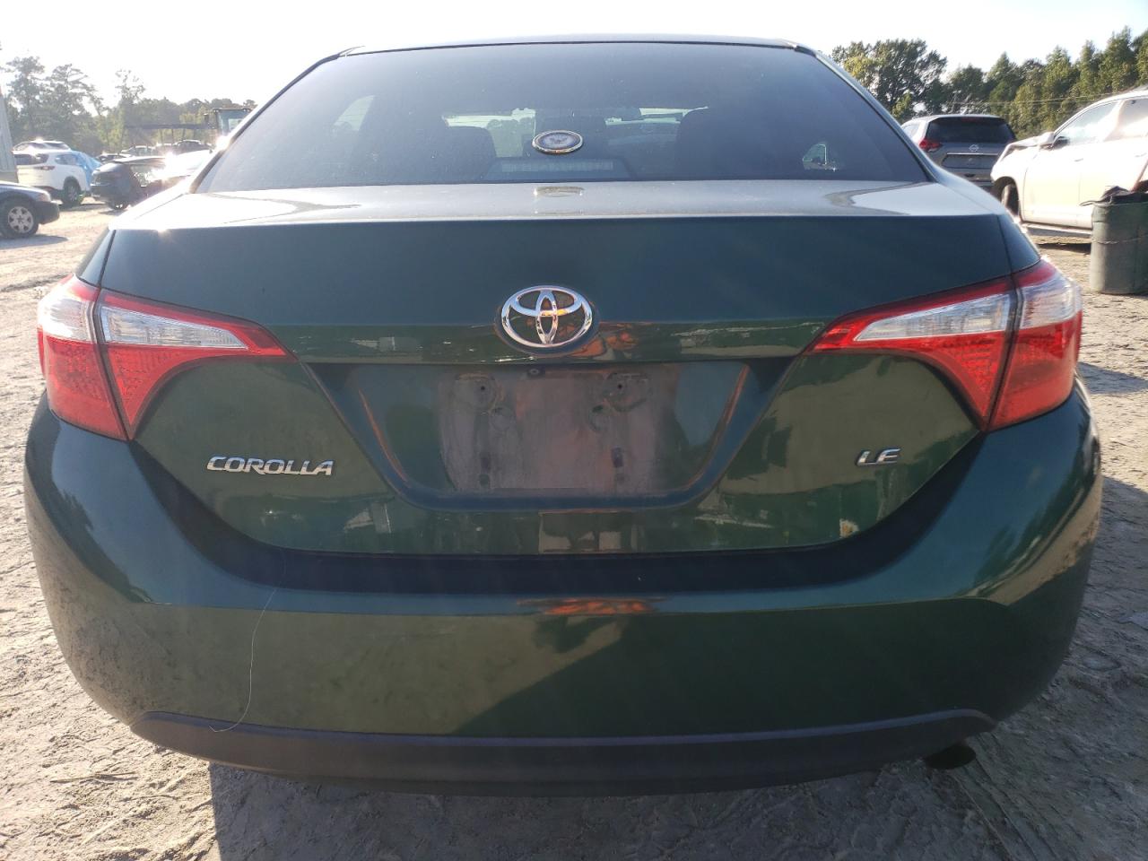 2016 Toyota Corolla VIN 2T1BURHE7GC665267 Copart auction photo, water/flood / minor dent/scratches damage thumbnail 6