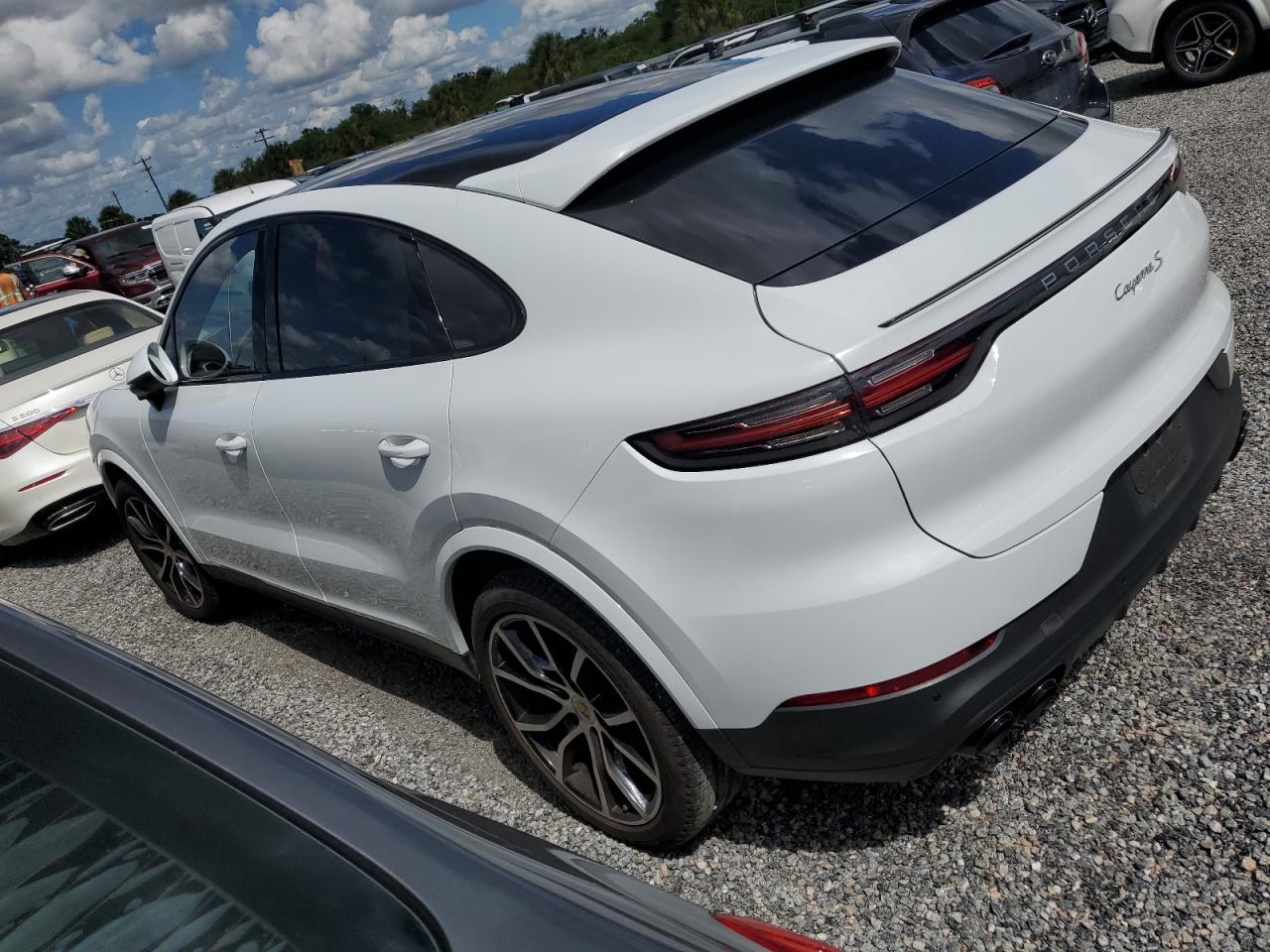 2021 Porsche Cayenne VIN WP1BB2AY1MDA46520 Copart auction photo, water/flood damage thumbnail 2