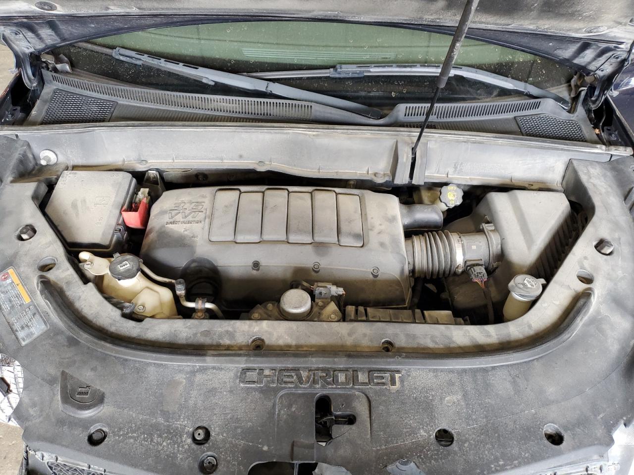 2011 Chevrolet Traverse VIN 1GNKRFED3BJ416223 Copart auction photo, front end / minor dent/scratches damage thumbnail 12