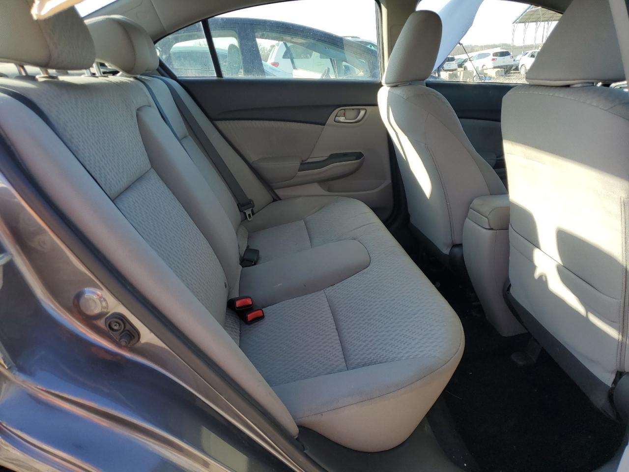 2015 Honda Civic VIN 2HGFB2F64FH515973 Copart auction photo, rear end damage thumbnail 10