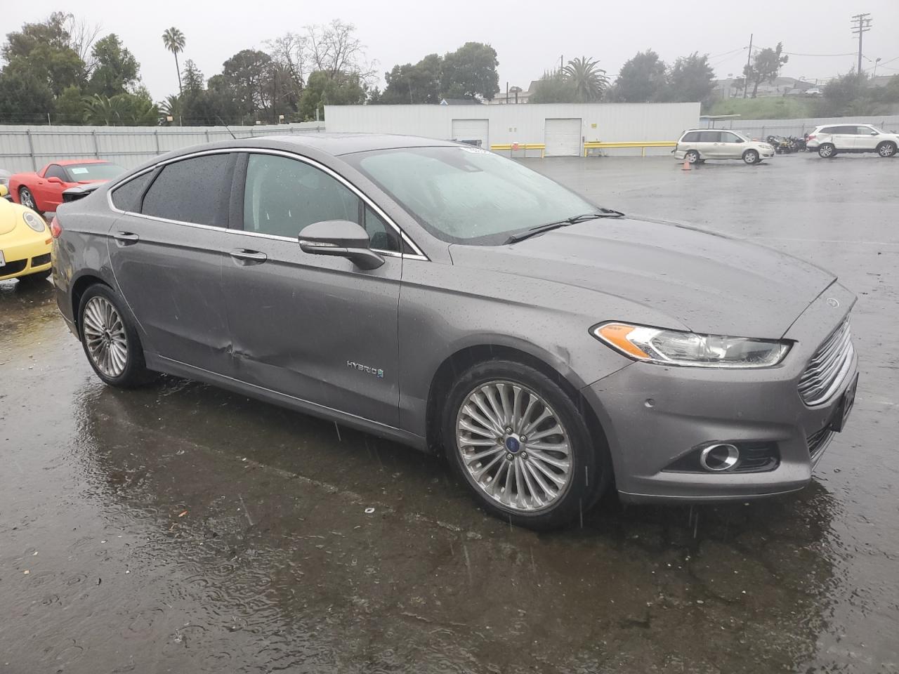2014 Ford Fusion VIN 3FA6P0RU9ER292370 Copart auction photo, mechanical / minor dent/scratches damage thumbnail 4