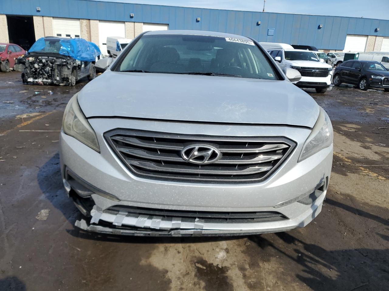 2015 Hyundai Sonata VIN 5NPE34AF5FH065512 Copart auction photo, front end damage thumbnail 5