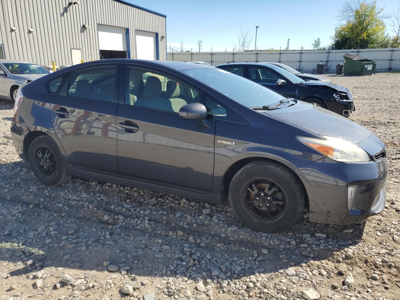 2013 Toyota Prius VIN JTDKN3DU4D5619752 Copart auction photo, mechanical damage thumbnail 4