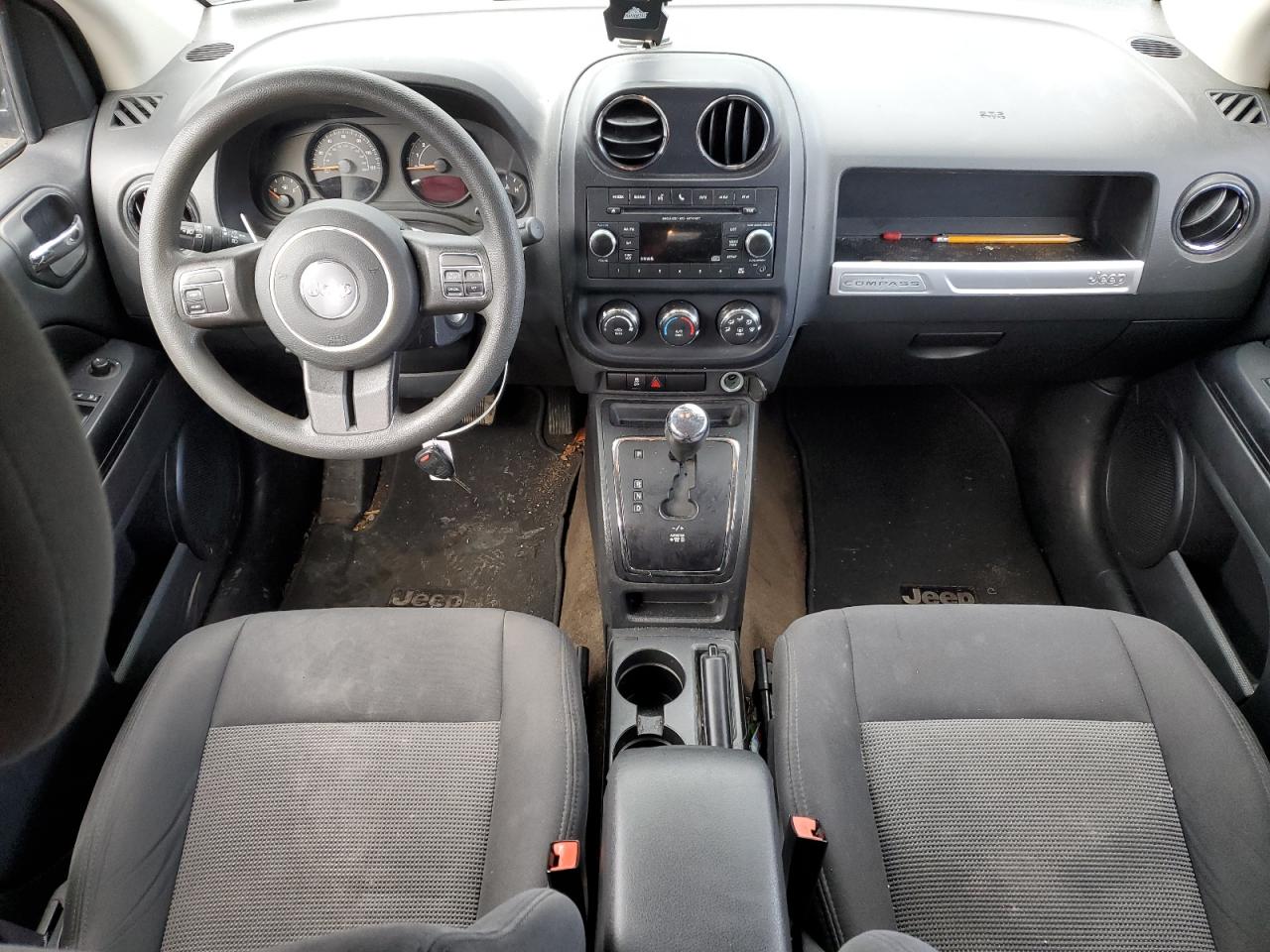 2015 Jeep Compass VIN 1C4NJCBB6FD373256 Copart auction photo, rear end damage thumbnail 8